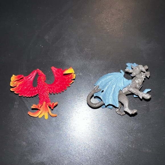2 Mythical Realms Toob Toys - Phoenix and Chimera - Picture 4 of 7